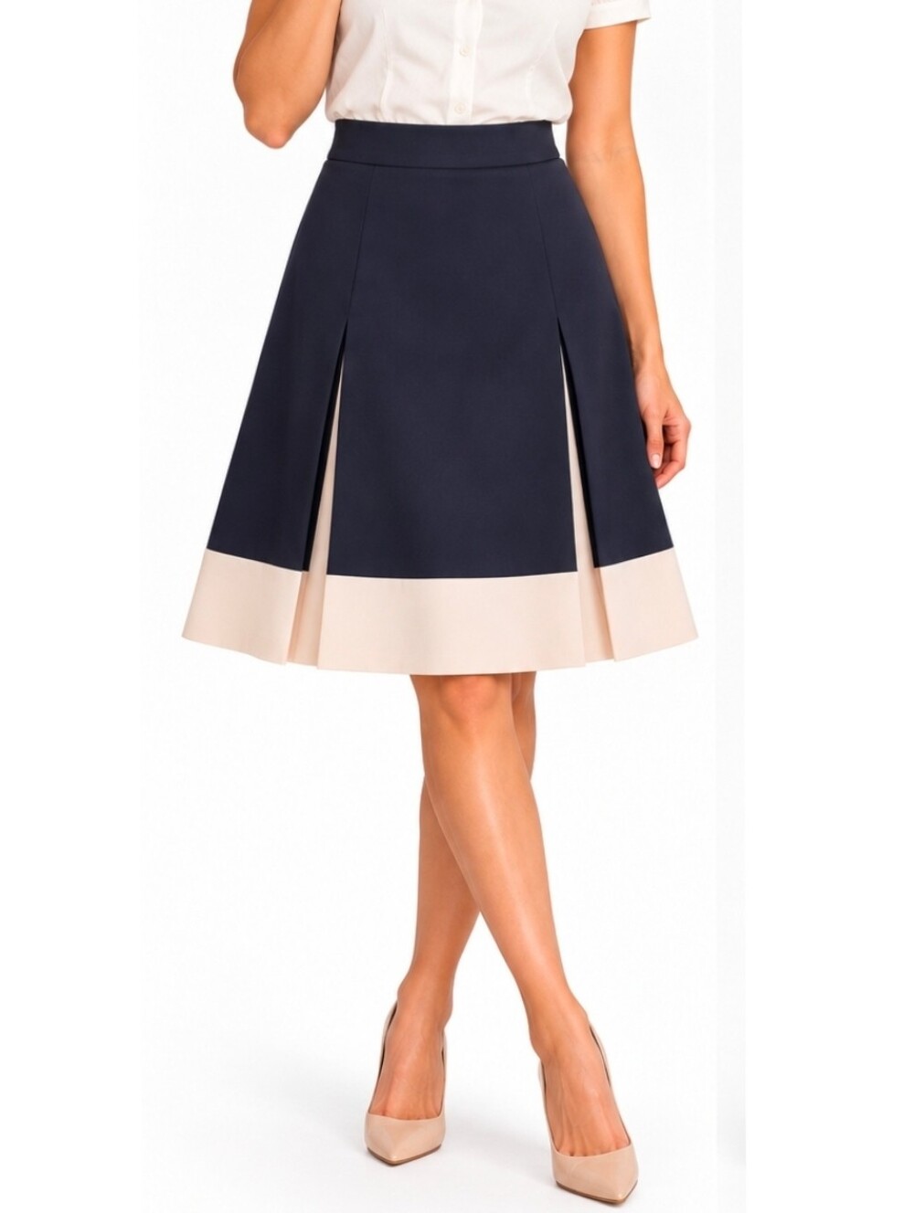 Ann Taylor Pleated Skirt Size 4